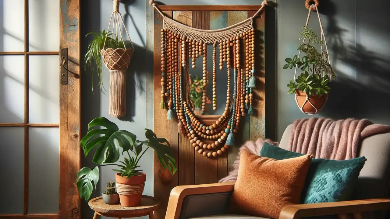 How to Decorate with Wooden Beads