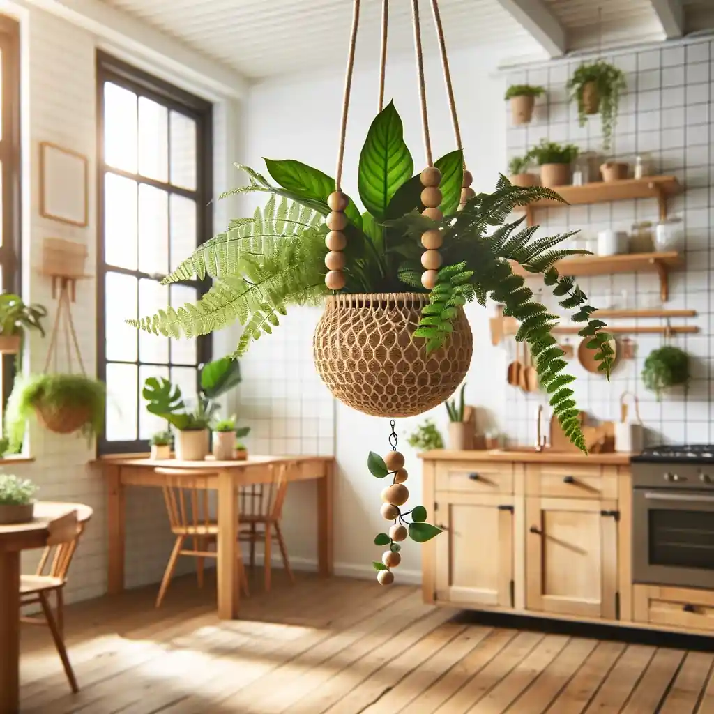 Beaded Plant Hangers
