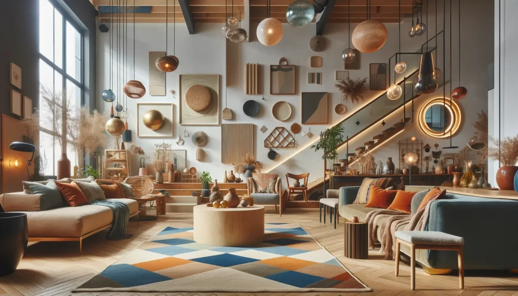 asymmetrical interior design