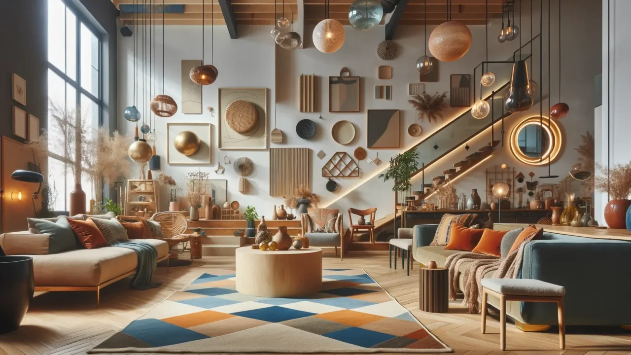 asymmetrical interior design